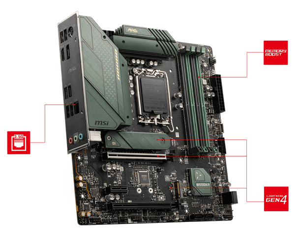 MSI MAG B660M BAZOOKA DDR4